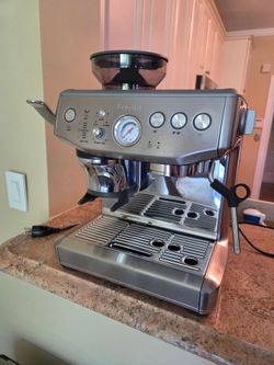 Breville barista express impress coffee espresso machine