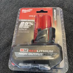 Milwaukee m12 5.0ah battery