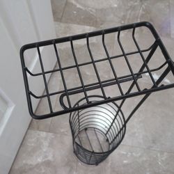 Phone and Toilet Paper Holder