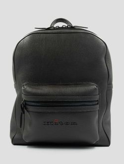 KITON Black Technical Textiles Leather Trimmed Business Backpack Bag NEW