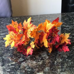 Artificial Autumn Leaves Fall Foliage Bushes Ashland Decor