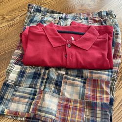Men’s Shorts and  Shirt