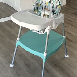 4-in-1 Convertible High Chair