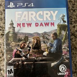 Ps4 Video Game Farcry New Dawn 