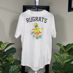 RugRats Vintage Retro Graphic Baseball Jersey