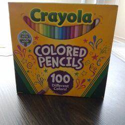 Crayola 100ct Sharpened Colored Pencils