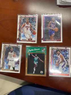 76ers Sports Cards - Basketball Cards - Lebron - New Starting 5-LeBron