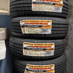 175/65R15 Set Of 4 Arroyo New Tires 
