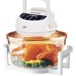 Sunpentown Digital Convection Oven with Extender Ring & 6 Pre-Programmed Settings