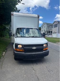 100,000 mileage 2013 Chevy box truck