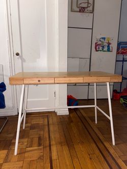 Wooden desk