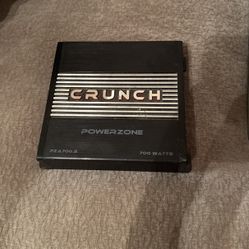 Powerzone Crunch Car Amplifier