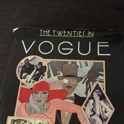 Vintage Vogue Coffee Table Book