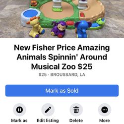 Fisher Price Zoo $25