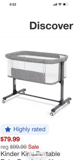 Baby Bassinet, 3 in 1 Bedside Bassinets for Baby