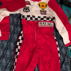 Nascar Racing Child Costume Size 4T-5T