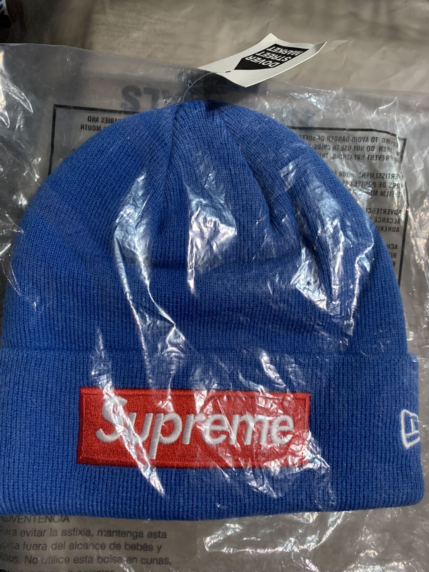 Blue Supreme Beanie
