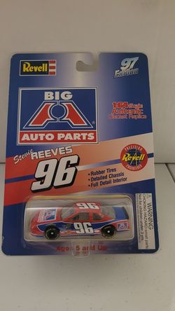 Revell Big Auto Parts 1/64 scale Stevie Reeves 96, Authentic Diecast Replica
