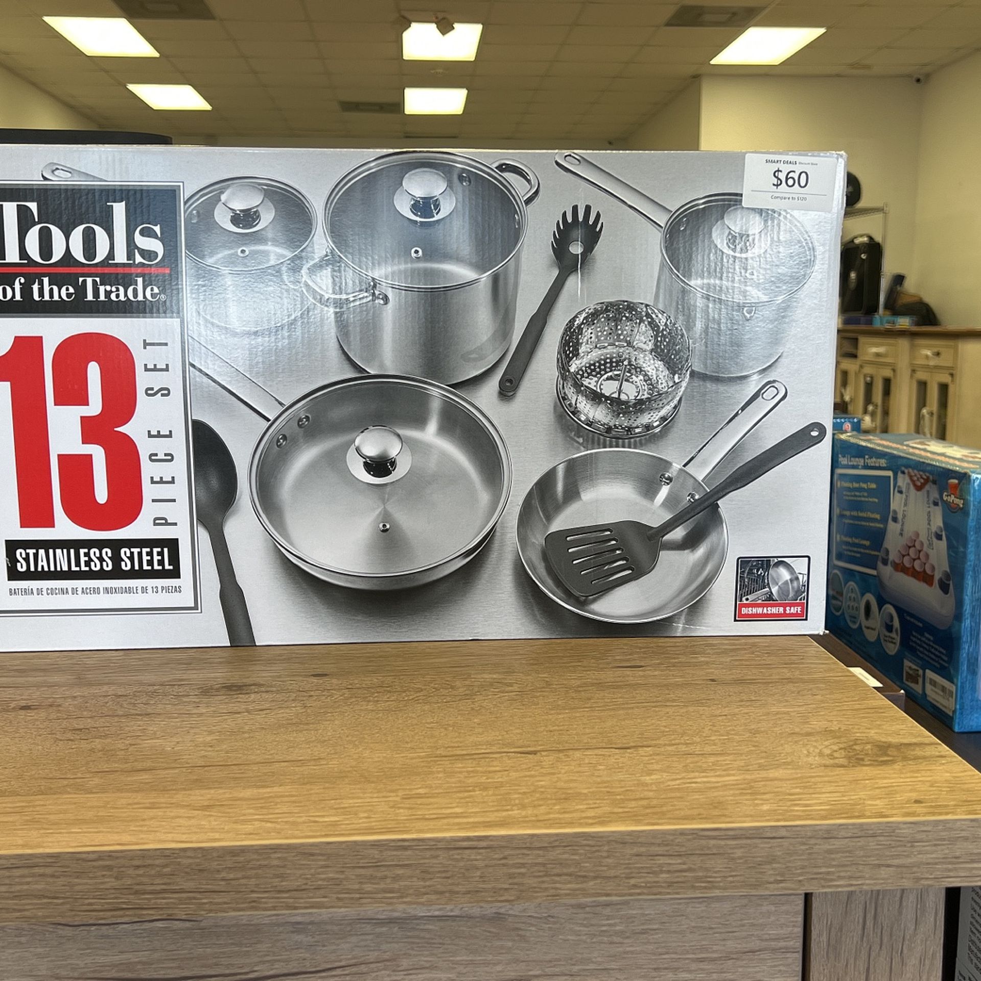 Tools Of The Trade 13 Piece Set Stainless Steel