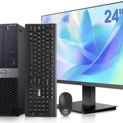 Dell Perfectly Working PC and Monitor with keyboard and mouse