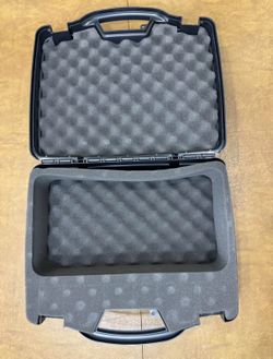 Black Hard Case with Foam Padding