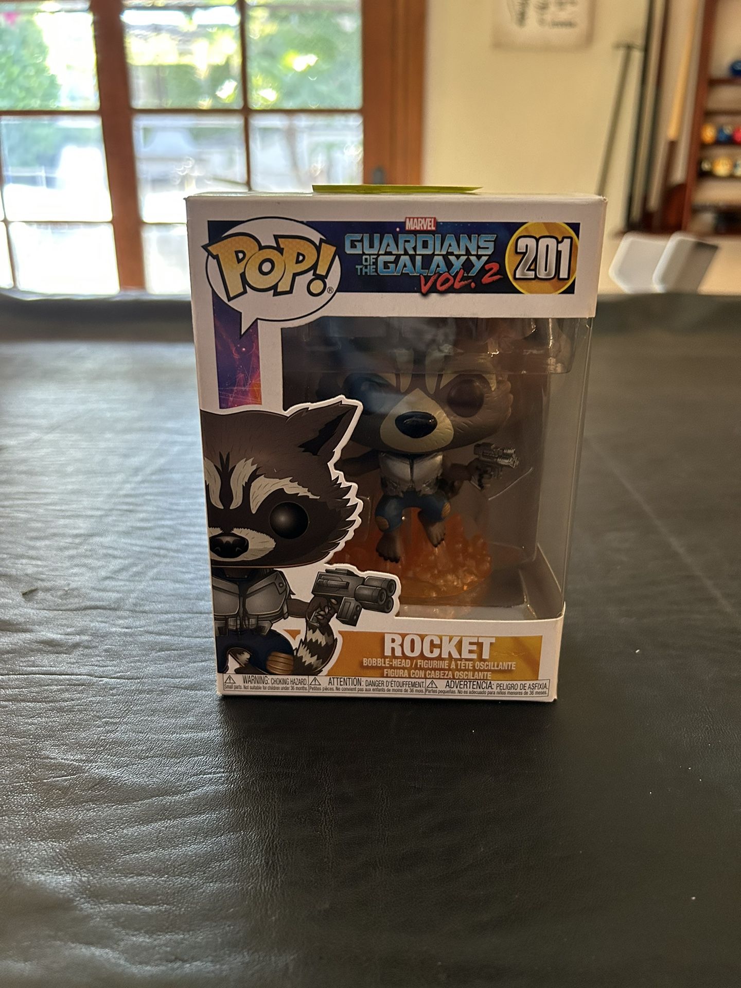 Funko pop guardians of the Galaxy Volume Two Rocket