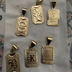10k Gold Pendants 