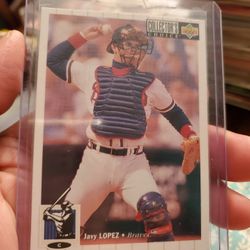 Atlanta Braves Javy Lopez Baseball Cards 
