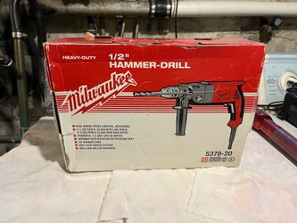 Hammer Drill Heavy Duty 1/2” by Milwaukee