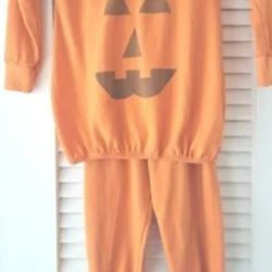 Vintage Collectible Pumpkin Pajama Costume
