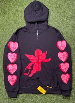 ALOCS Zip Up Graphic Hoodie