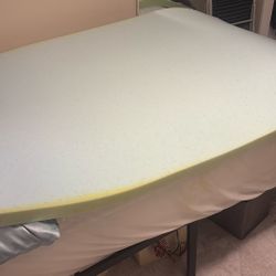 Foam Vision For Extra Comfort. Barely Used Queen