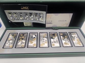 Thirty fifth anniversary panda commemorative set jam proof