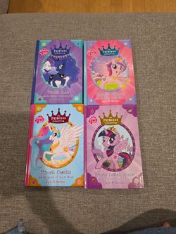 My Little Pony Princess Collection 4 Hardcover Books