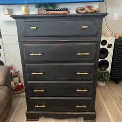 Rustic Dresser And Chest Solid Wood
