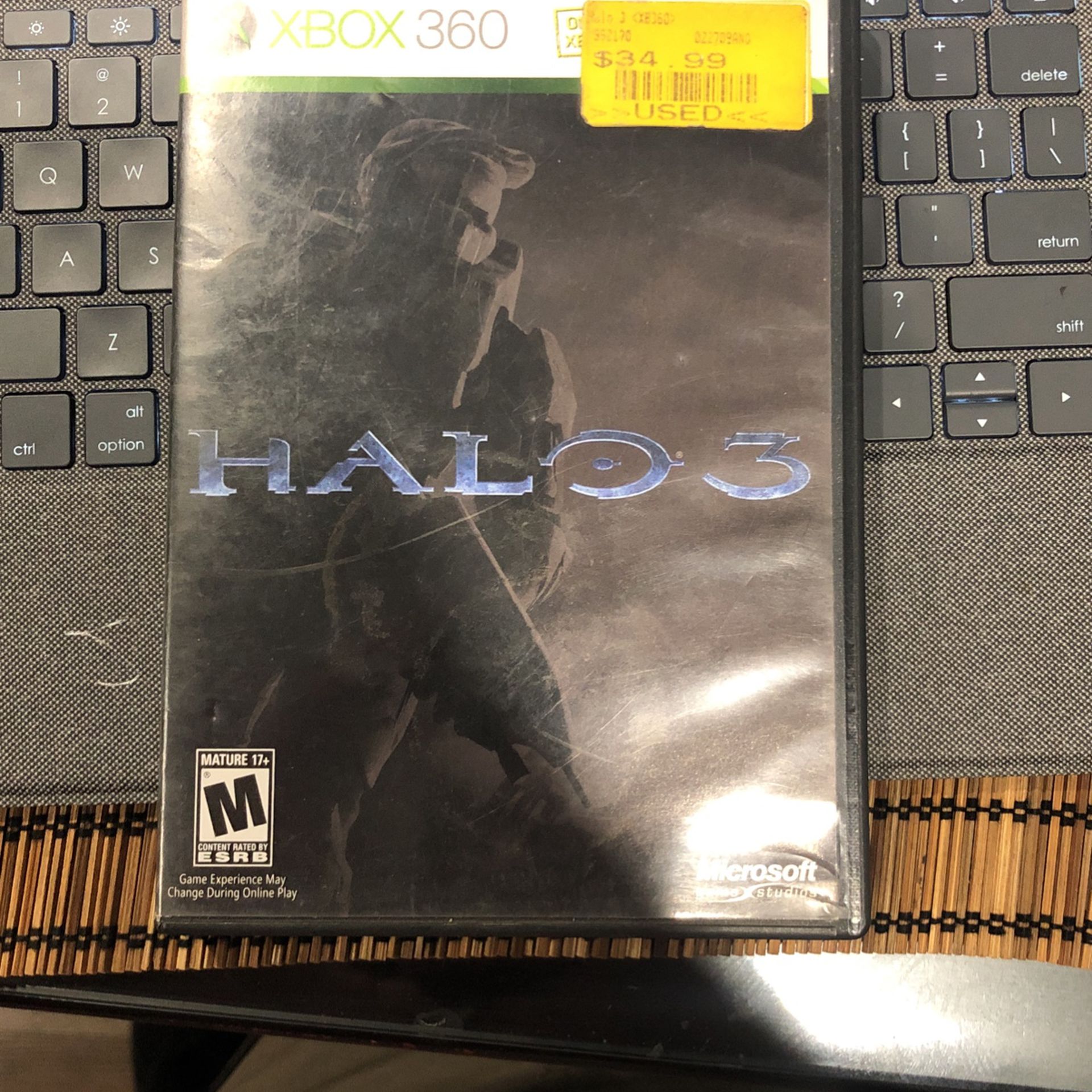 Halo 3 Xbox 360 Case Only 