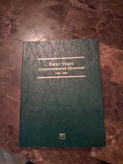 Littleton Coin Company collector's album for the 50 State Quarters Program, which ran from 1999 to 2008.