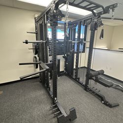 All In One Commercial Home Gym🟪Dual Cable Machine🟪Smith Machine🟪Squat Rack