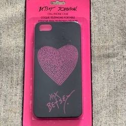 Betsey Johnson Hard Plastic Cellphone Case For iPhone 5/5s