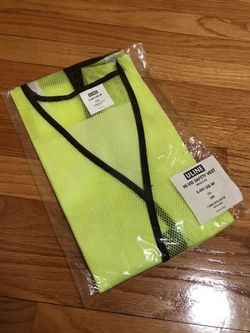 High Visibility Work Gear Safety Vest - Reflective, Lime, S/XL
