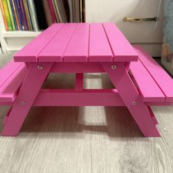 dolls picnic table