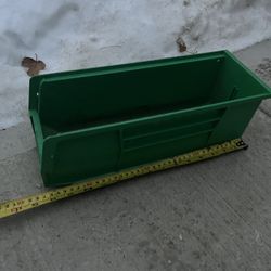 Plastic Storage Bins, Space-Saving Stackable Bins for Garage, Pantry, Craft Organization