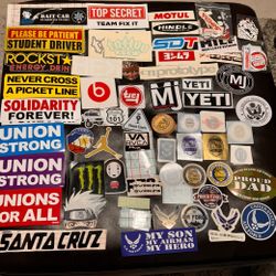 Assorted Decal Stickers 
