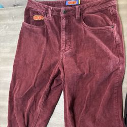 Empyre Burgundy Corduroy Pants 