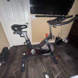 Sunny Health & Fitness Magnetic Exercise Bike, 44LB Flywheel