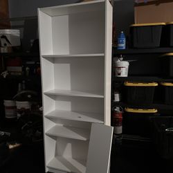 White IKEA Billy Bookcase 