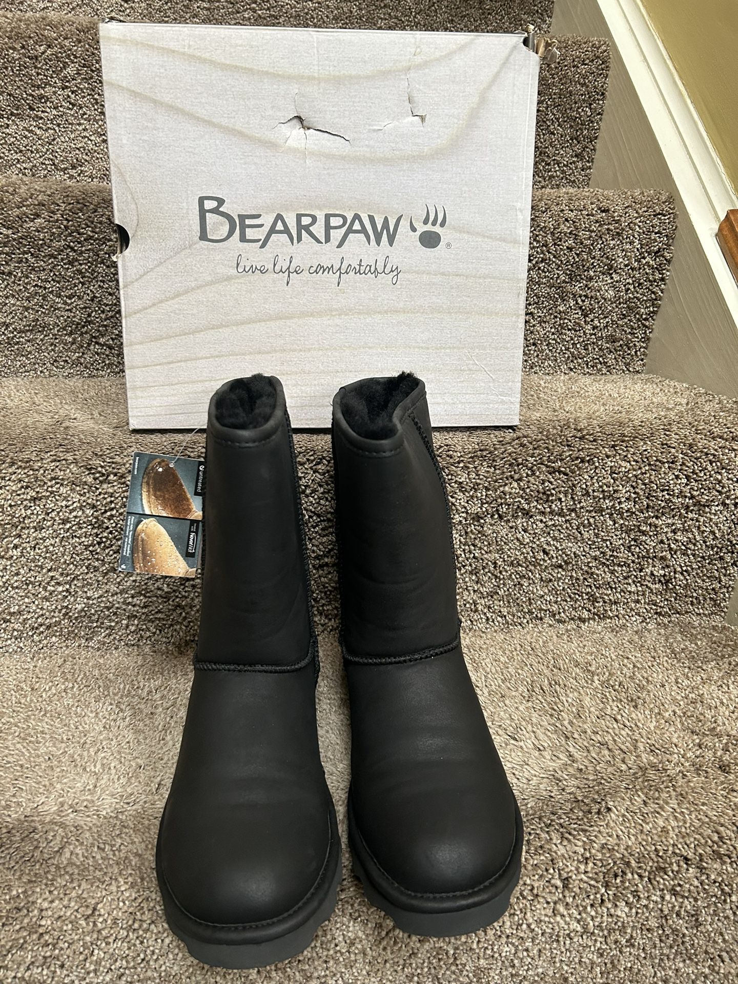 Bearpaw Black Boots