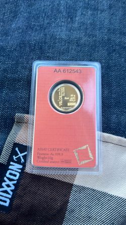10 gram Valcambi 24k bullion