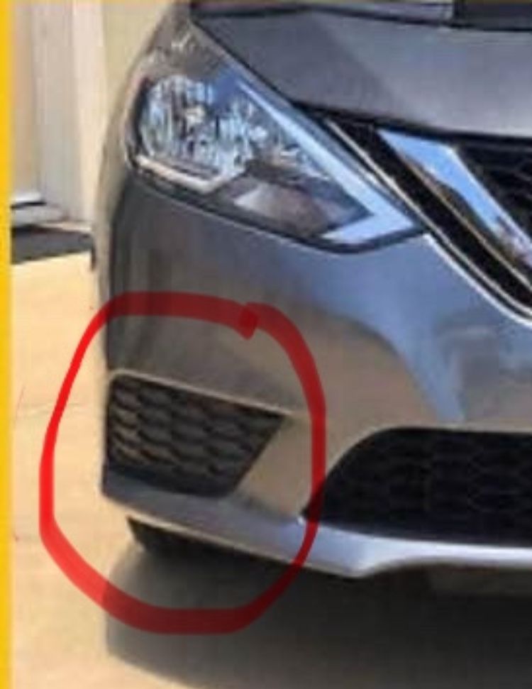 Nissan Sentra Bumper Cover