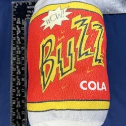 Buzz Cola Plush Can 11” Simpsons Universal Studios Toy